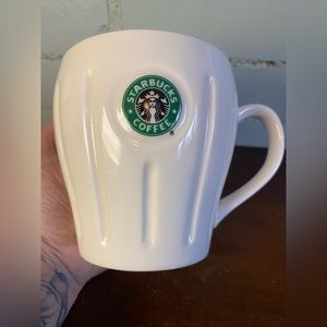 Starbucks Barista Large Size Coffee Mug Ribbed Design with Starbucks Logo 2003